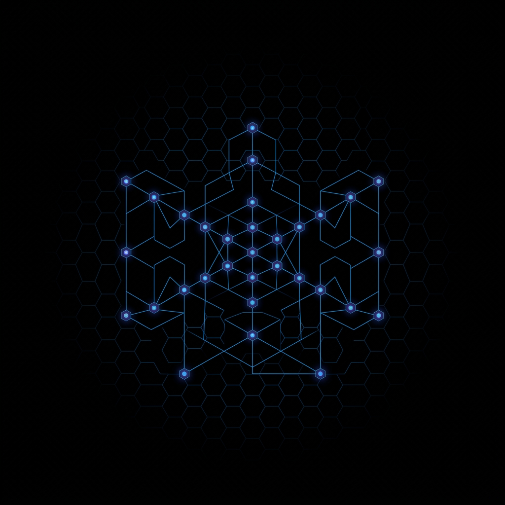 Smart Contract Development — Blockchain Network Visualization